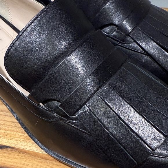 Cole Haan Dark Leather Slip-Ons - Picture 7 of 12